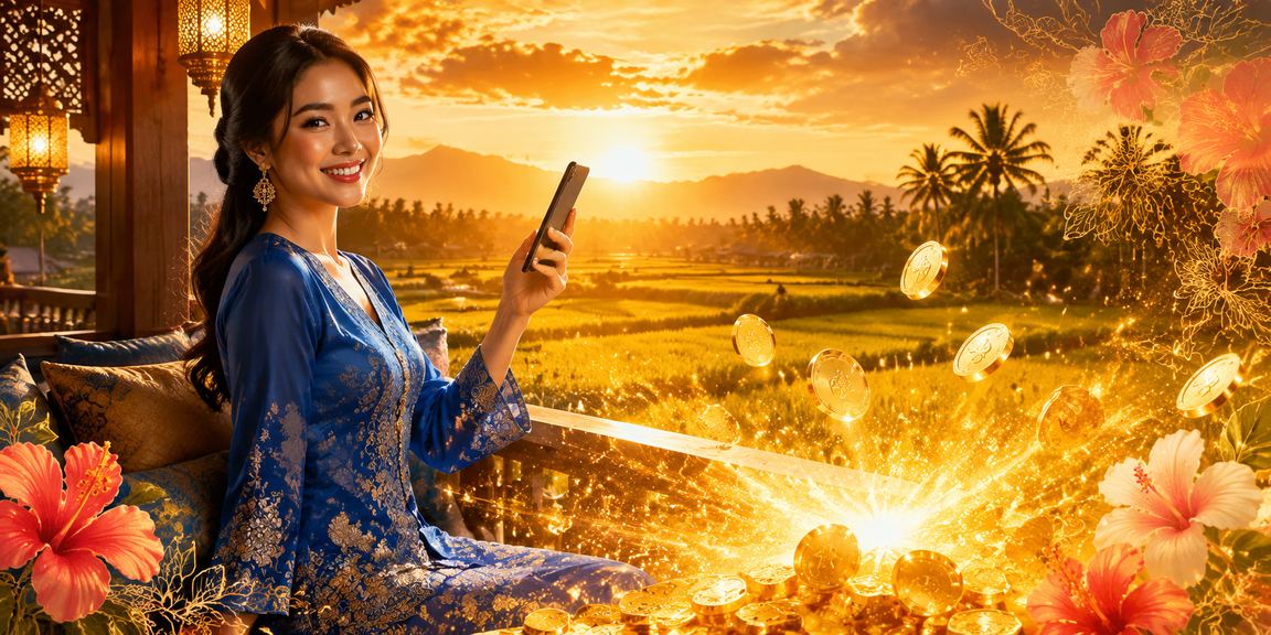 Pengguna Kedah berpakaian tradisional menggunakan aplikasi kasino alpha88