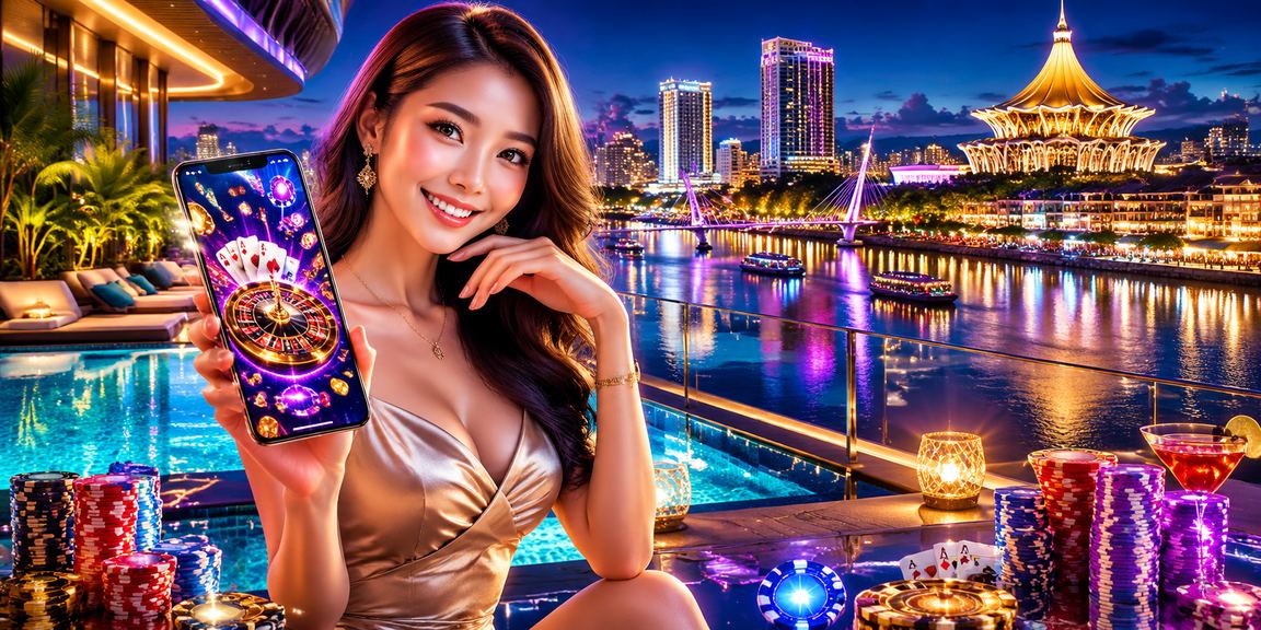 Pemain Malaysia mengakses kasino dalam talian alpha88 melalui aplikasi mudah alih di Kuching