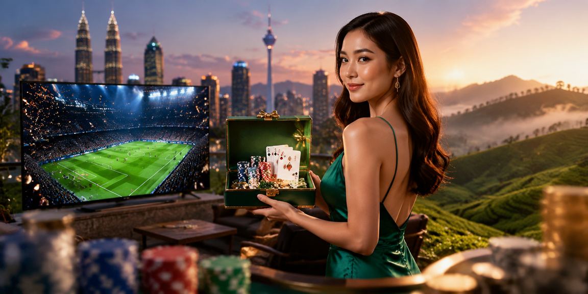 Pengguna Malaysia membuat pertaruhan bola sepak secara dalam talian dengan mudah