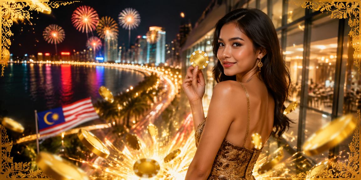 Pemain VIP Malaysia menerima bonus kesetiaan eksklusif alpha88 dengan pakaian batik di Pulau Pinang